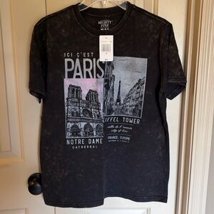 Paris T-shirt Juniors Women’s NWT